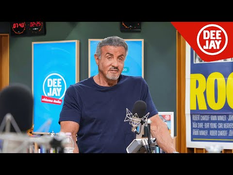 Sylvester Stallone a Radio DEEJAY: l'intervista di Linus e Nicola Savino