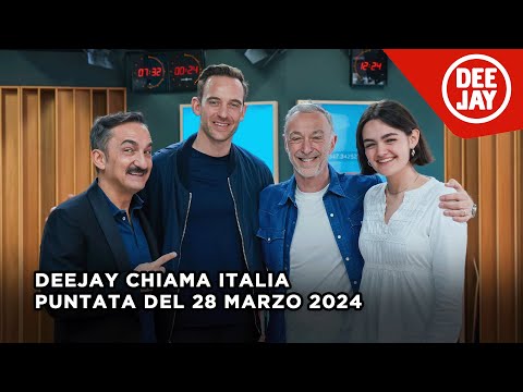 Deejay Chiama Italia – Puntata del 28 marzo 2024 / Ospite Joël Dicker