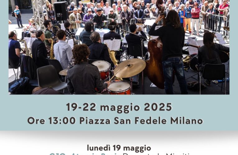 Pausa pranzo con “Break in Jazz” dal 19 al 22 maggio nel cuore di Milano