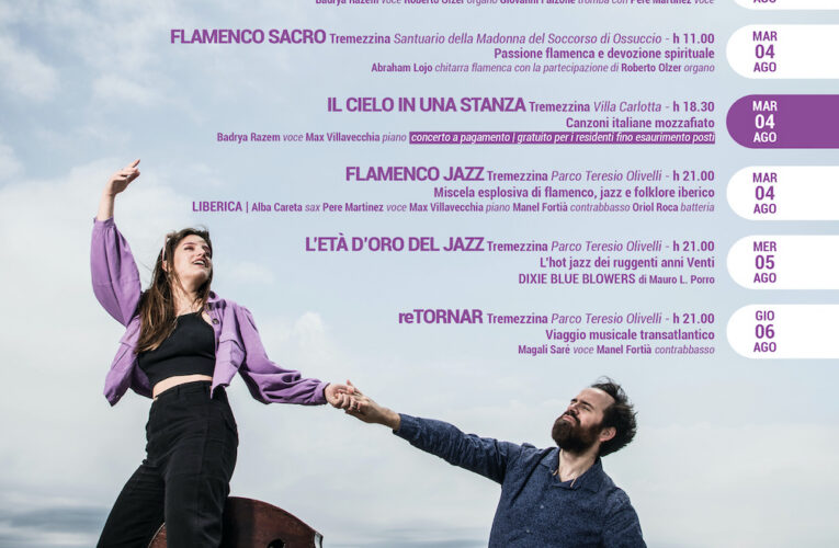 Dal 2 al 6 agosto la XXIII edizione del Tremezzina Music Festival sul lago di Como